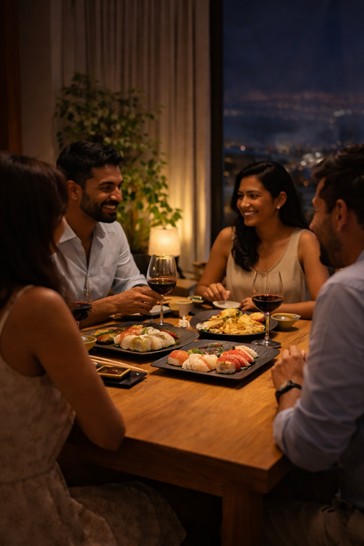 Romantic Japanese Dining