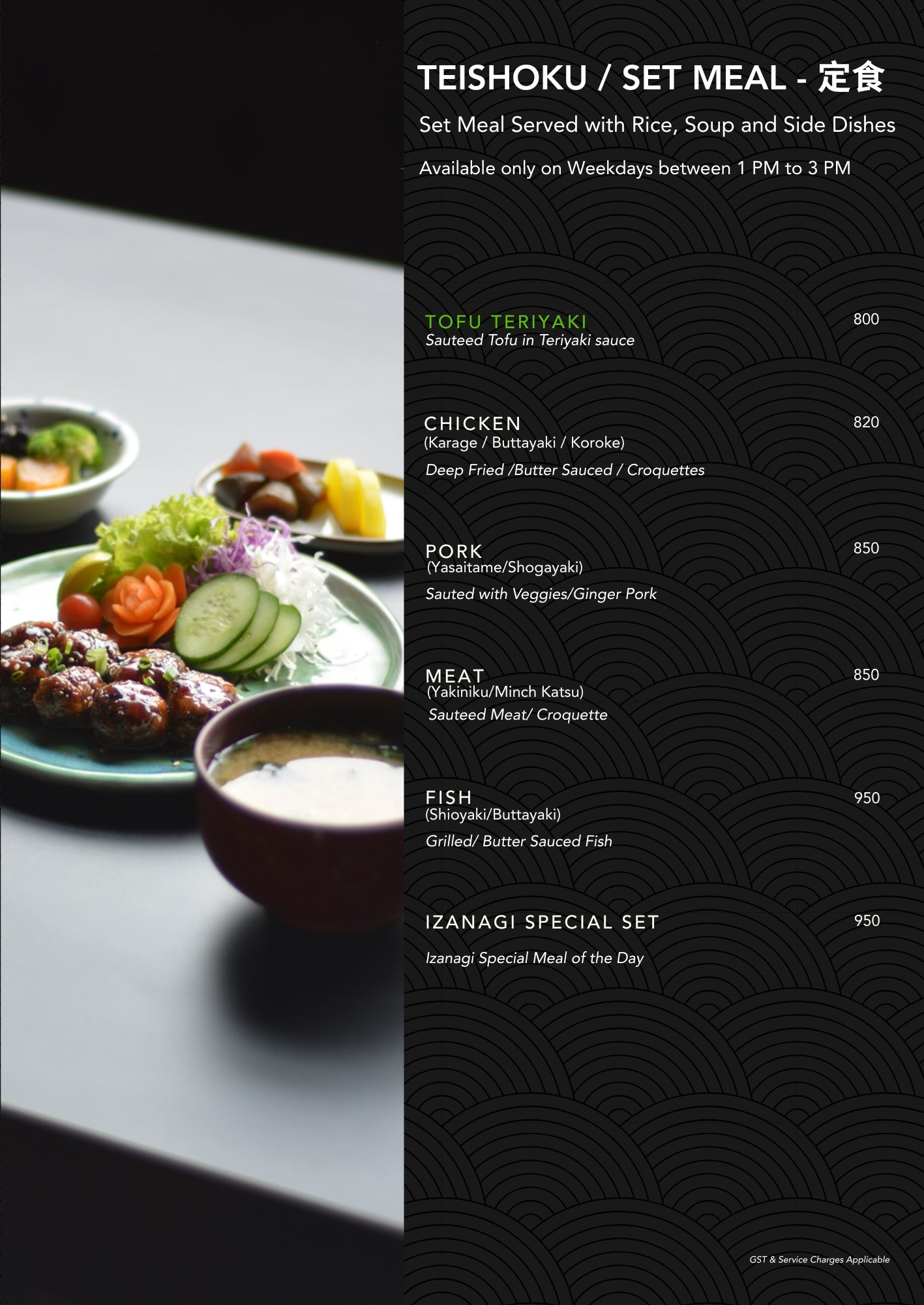 Menu Page 7